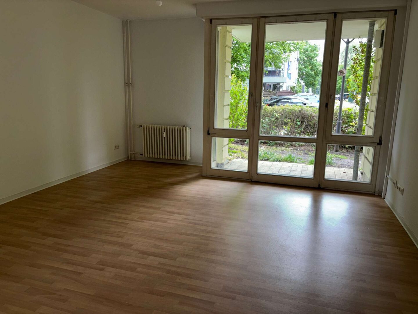 Wohnzimmer mit Terrasse